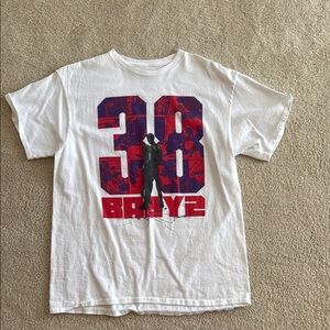 Spencer's White and Red Short Sleeve Tees